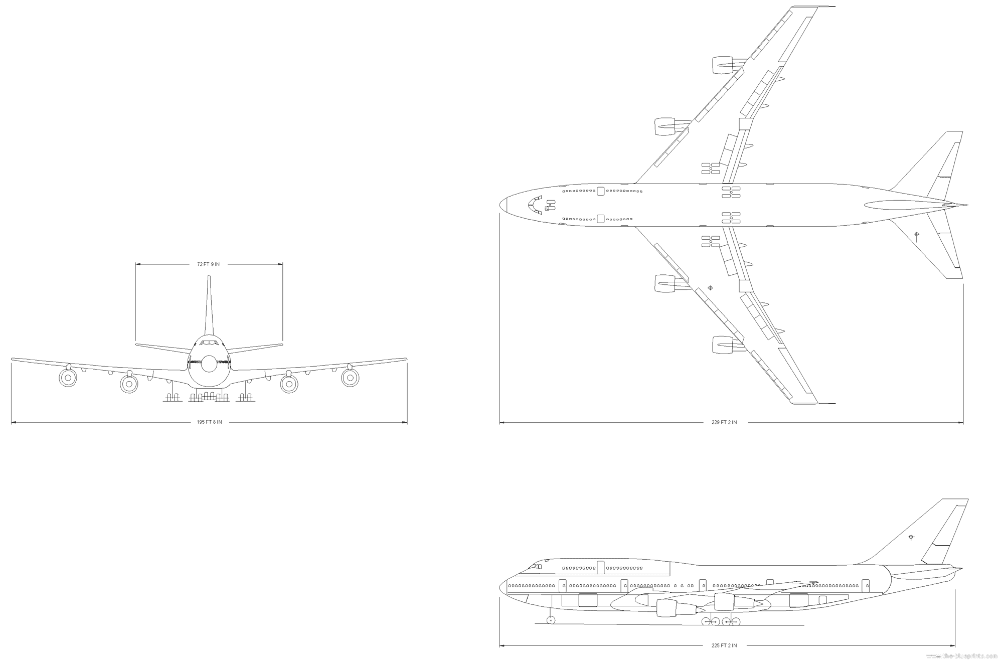 airplane blueprints. 