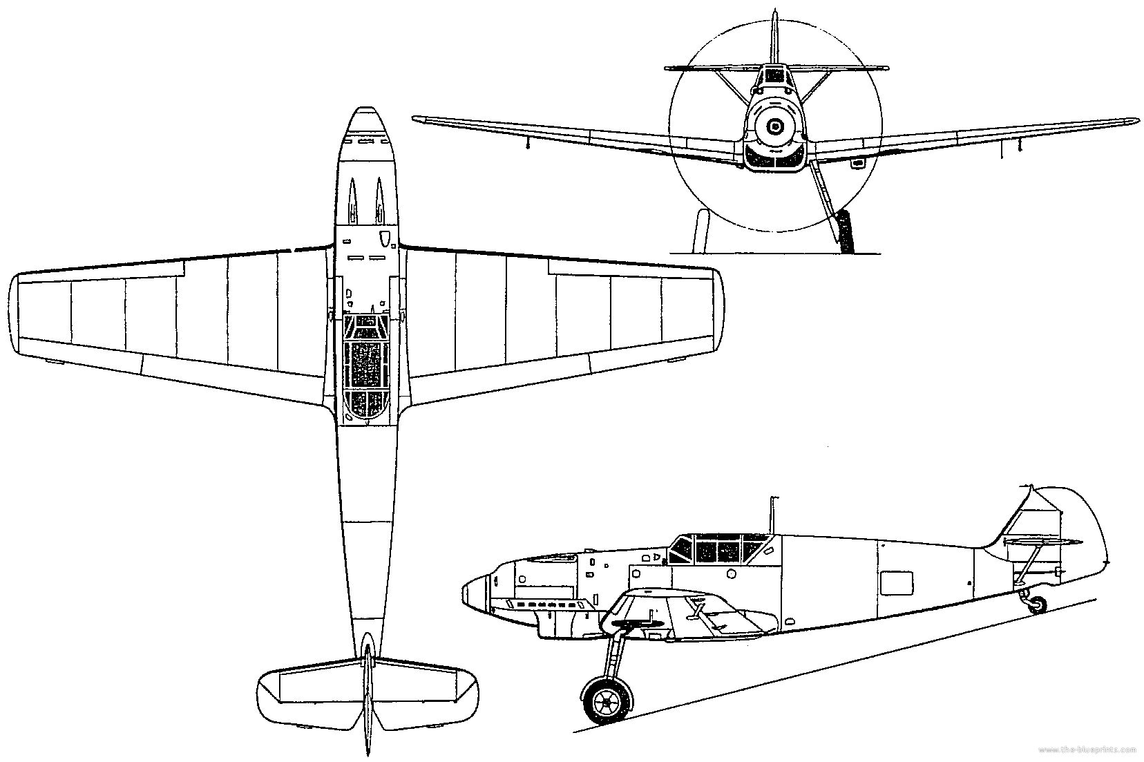 Messerschmitt Bf 109 Drawing | My XXX Hot Girl