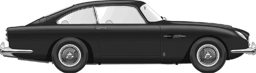 Aston Martin DB5 blueprints