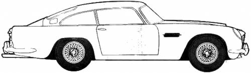 Aston Martin DB5-007 blueprints
