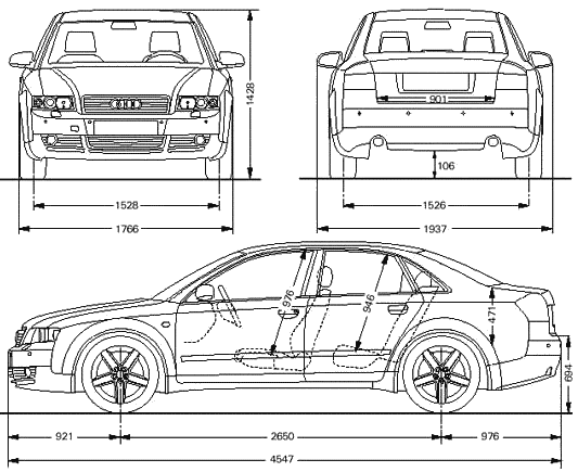 Audi A4 B5 Vector Body Kit