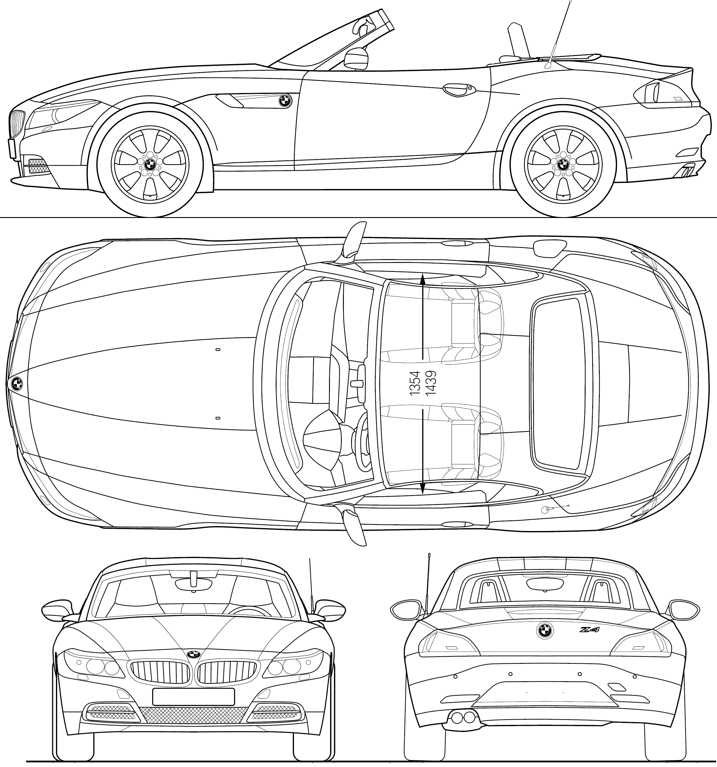 Bmw m5 чертеж