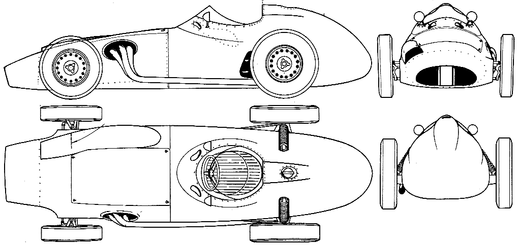 BRM F1 GP blueprints