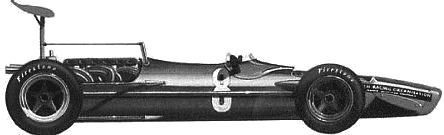 BRM P133 F1 blueprints