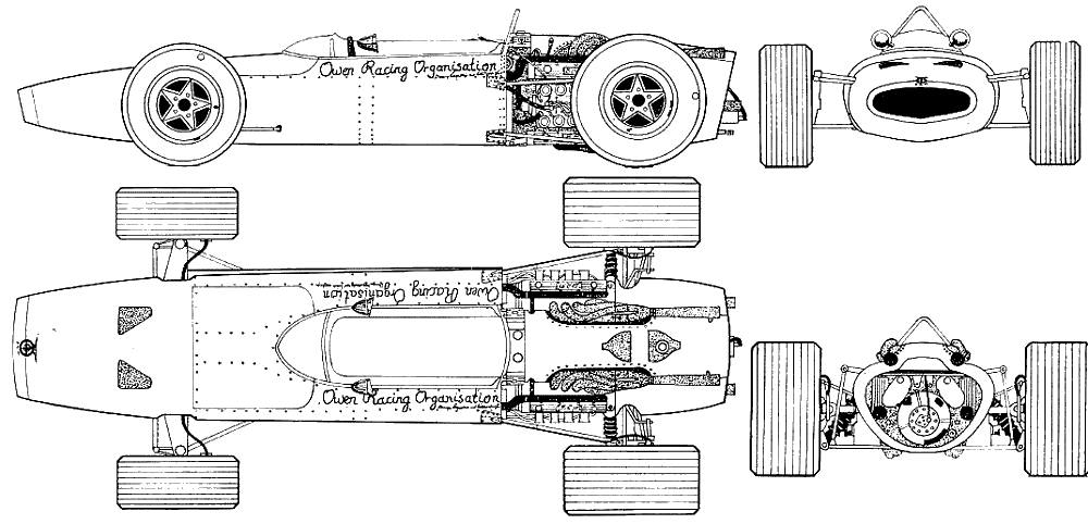 BRM P83 blueprints