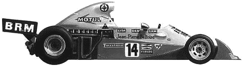 BRM Stanley P201 F1 blueprints