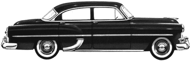 Chevrolet 210 4-door blueprints