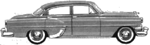 Chevrolet 210 4-door blueprints