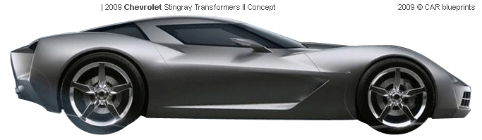 原画Chevrolet Corvette Stingray & Talopyon