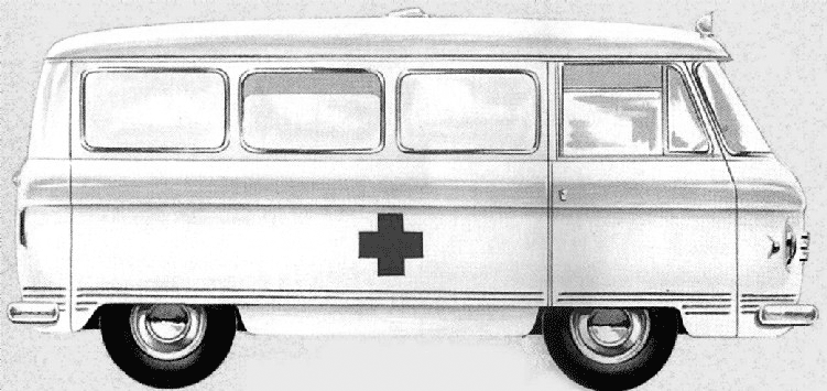 Commer FC Ambulance blueprints