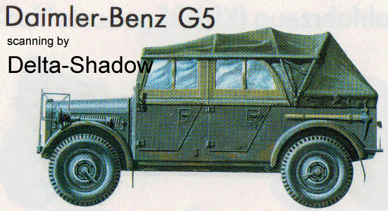 Daimler Benz G5 blueprints