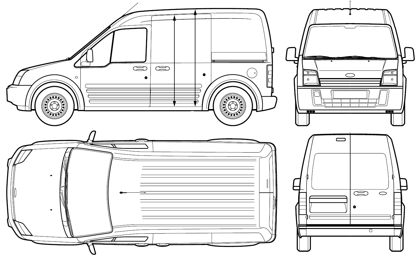 Обзор грузового фургона Ford Transit (Форд Транзит).