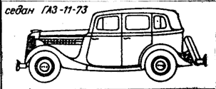 GAZ 11-73 blueprints
