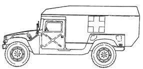Hummer Humvee Hospital blueprints