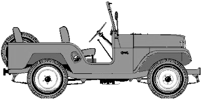 IKA Jeep CJ-5 blueprints