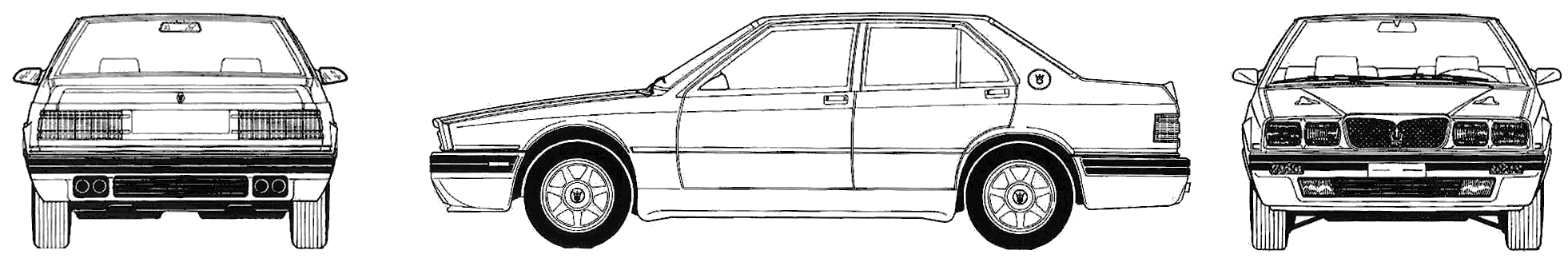 Maserati 424 blueprints