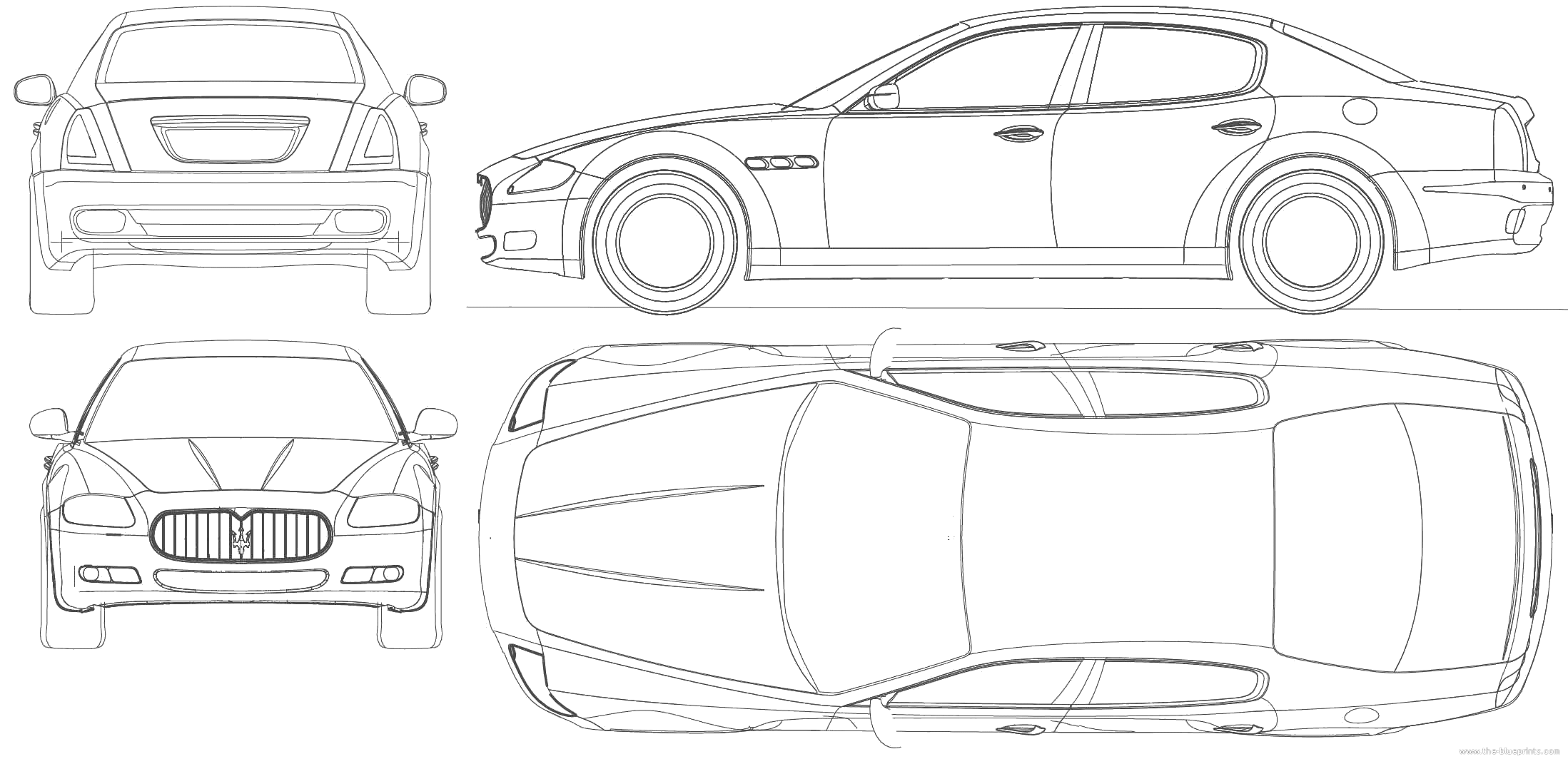 BMW e60 Blueprint