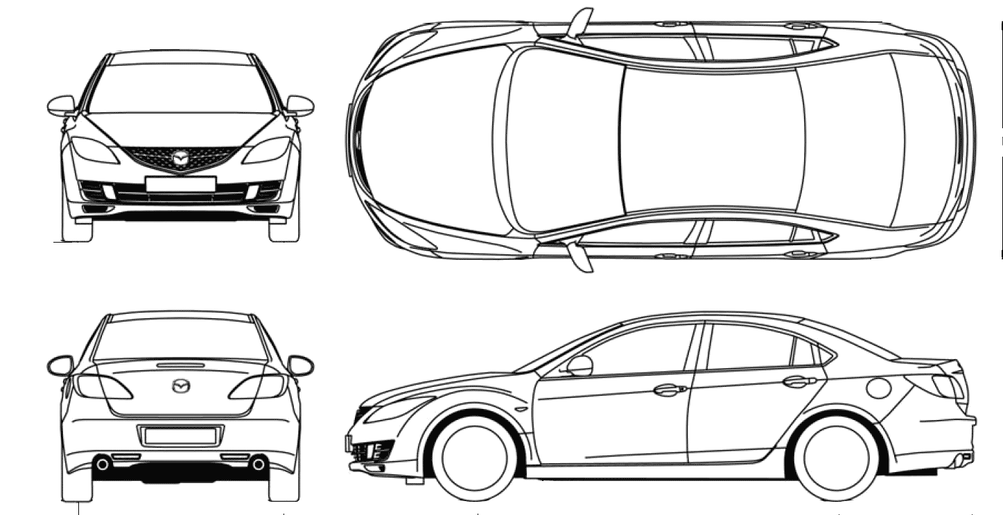 Mazda 3 Blueprint