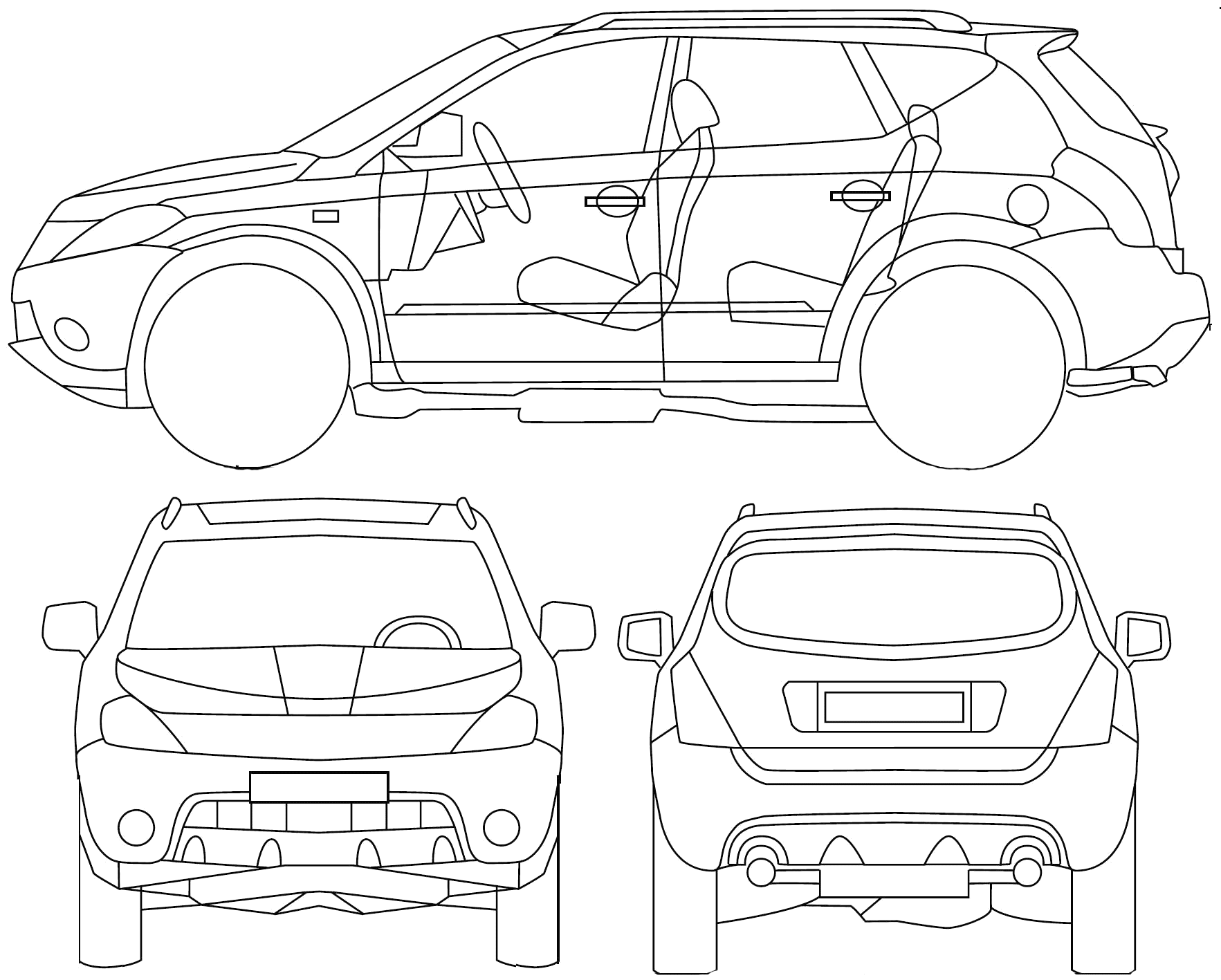 Nissan Murano Blueprint