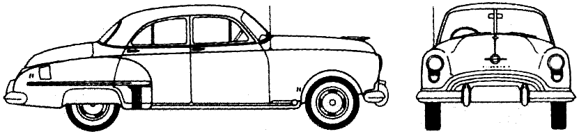 Oldsmobile 88 Futuramic blueprints
