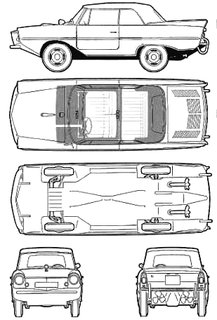Other Amphicar blueprints