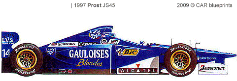 Prost JS45 F1 blueprints