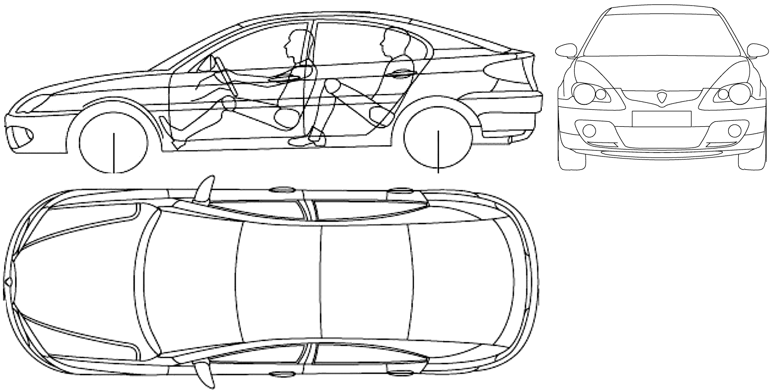 Mazda 6 2004 Blueprint