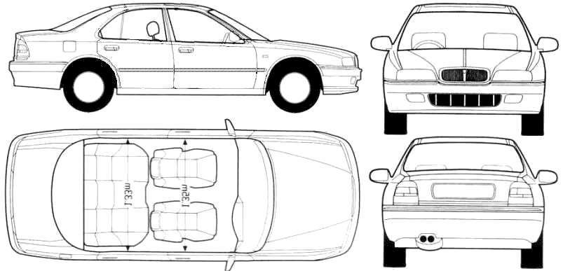 Rover 623 blueprints