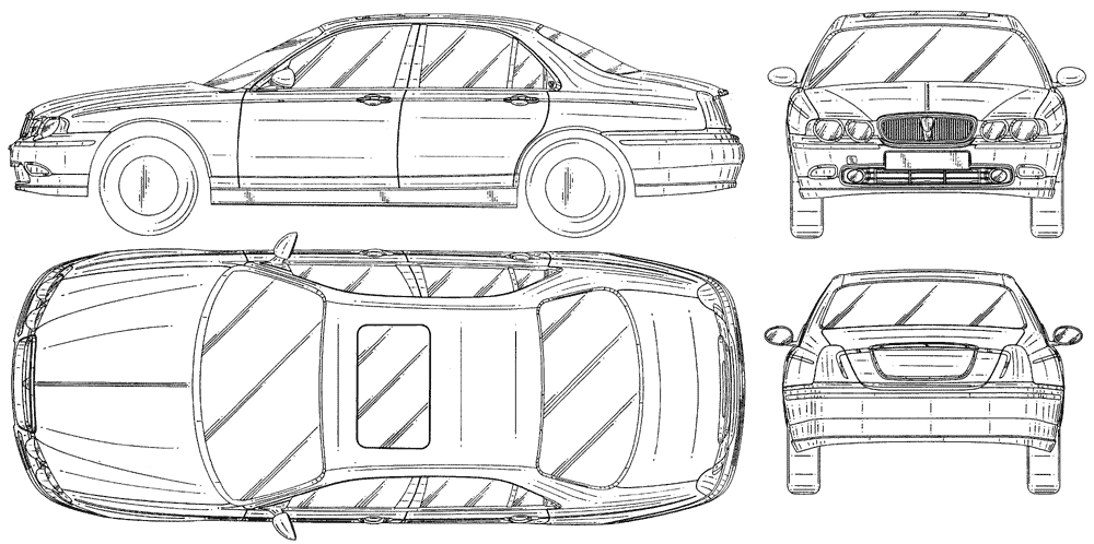 Rover 75 blueprints