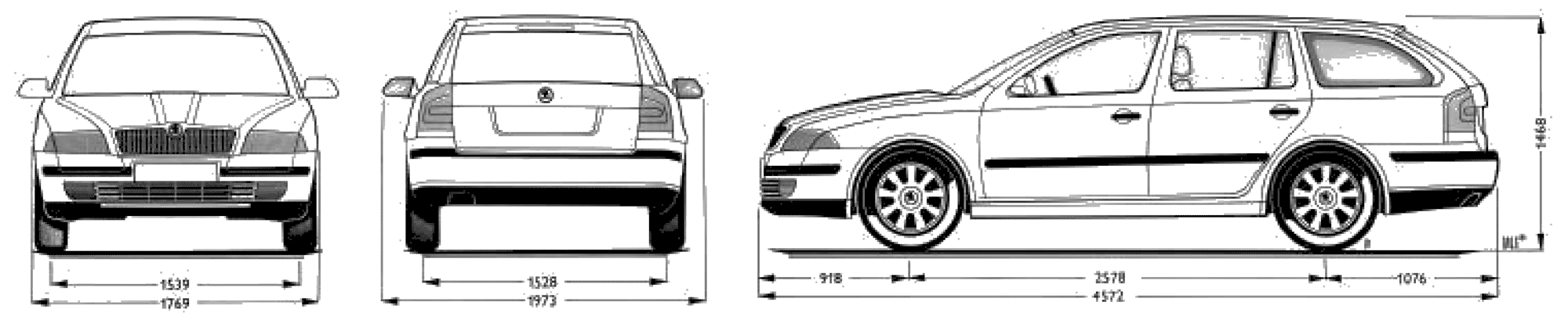 Blueprints > Cars > Skoda > Skoda Roomster (2007)