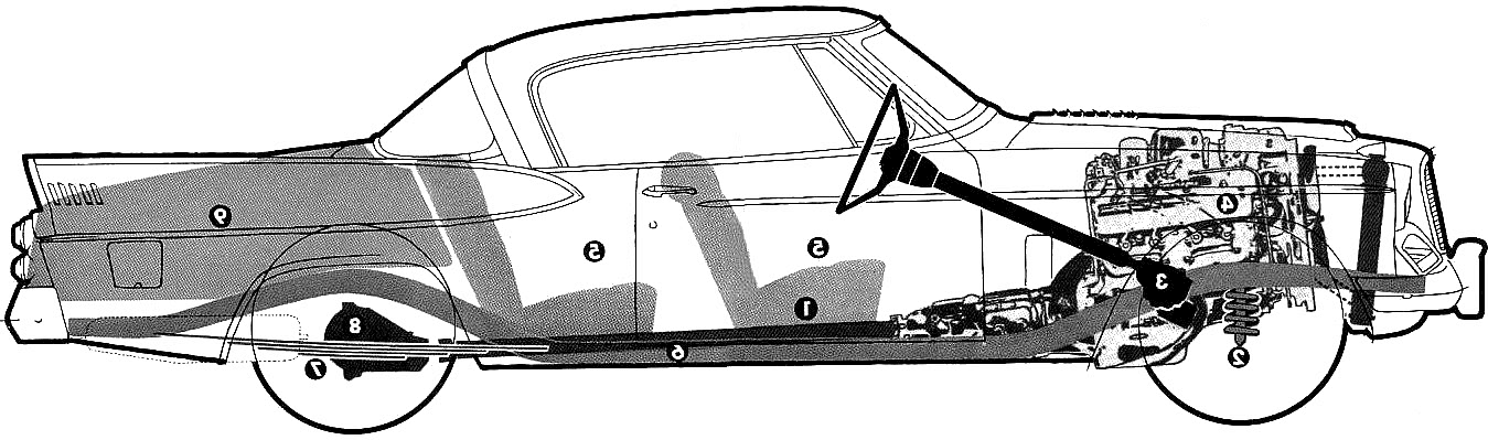 Studebaker Hawk blueprints