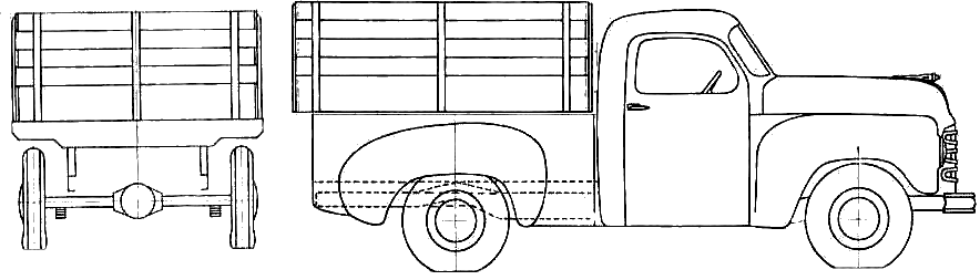 Studebaker R blueprints