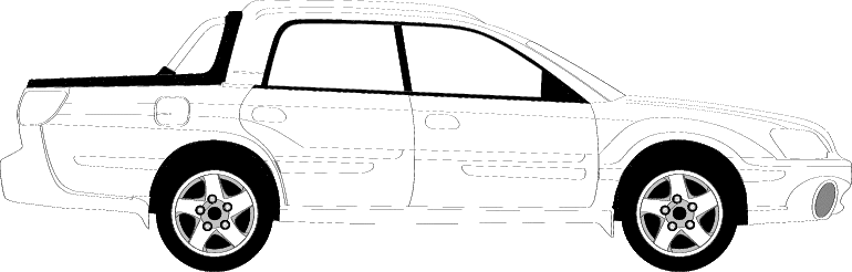 Subaru Baja blueprints