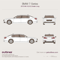 BMW 7-Series blueprint