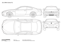 BMW 6-series blueprint