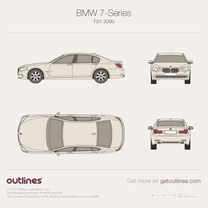 BMW 7-Series blueprint