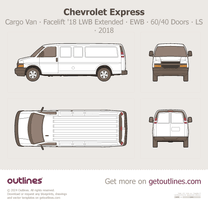 2018 Chevrolet Express 2500 Cargo Van ∙ Facelift '18 155