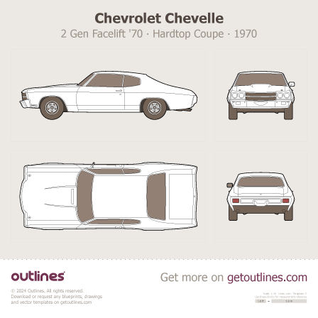 Chevrolet Chevelle blueprint