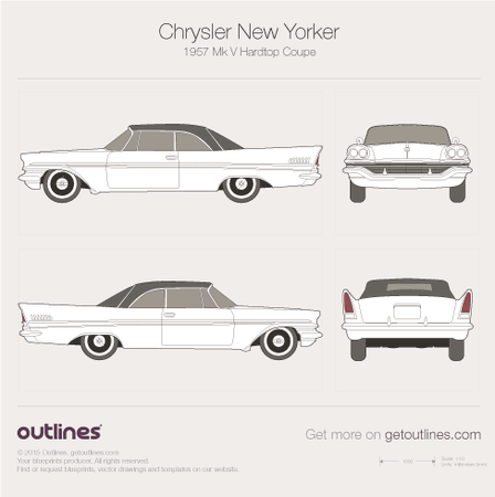 Chrysler New Yorker blueprint