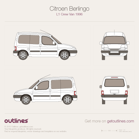 Citroen Berlingo blueprint