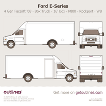 2013 Ford E-Series 4 Gen Facelift '08 Box Truck ∙ 16' Box ∙ P800 ∙ Rockport ∙ WB 176