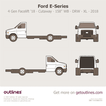 2018 Ford E-Series 4 Gen Facelift '18 Cutaway ∙ 158