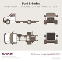 2018 Ford E-350 4 Gen Facelift '18 Cutaway ∙ 158