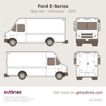 2004 Ford E-Series Step Van ∙ Utilimaster ∙ HLS ∙ COE 14' ∙ P700 ∙ WB 158