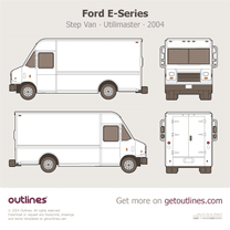 2004 Ford E-350 Step Van ∙ Utilimaster ∙ HLS2 ∙ COE 14' ∙ P700 ∙ WB 158