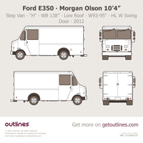 2012 Ford E-Series Step Van ∙ Morgan Olson ∙ 