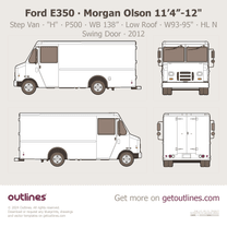 2012 Ford E-Series Step Van ∙ Morgan Olson ∙ 