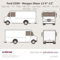 2012 Ford E-Series Step Van ∙ Morgan Olson ∙ 