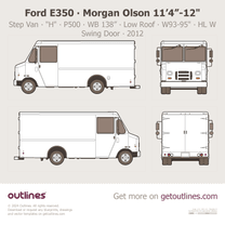 2012 Ford E-350 Step Van ∙ Morgan Olson ∙ 