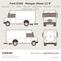 2012 Ford E-Series Step Van ∙ Morgan Olson ∙ 